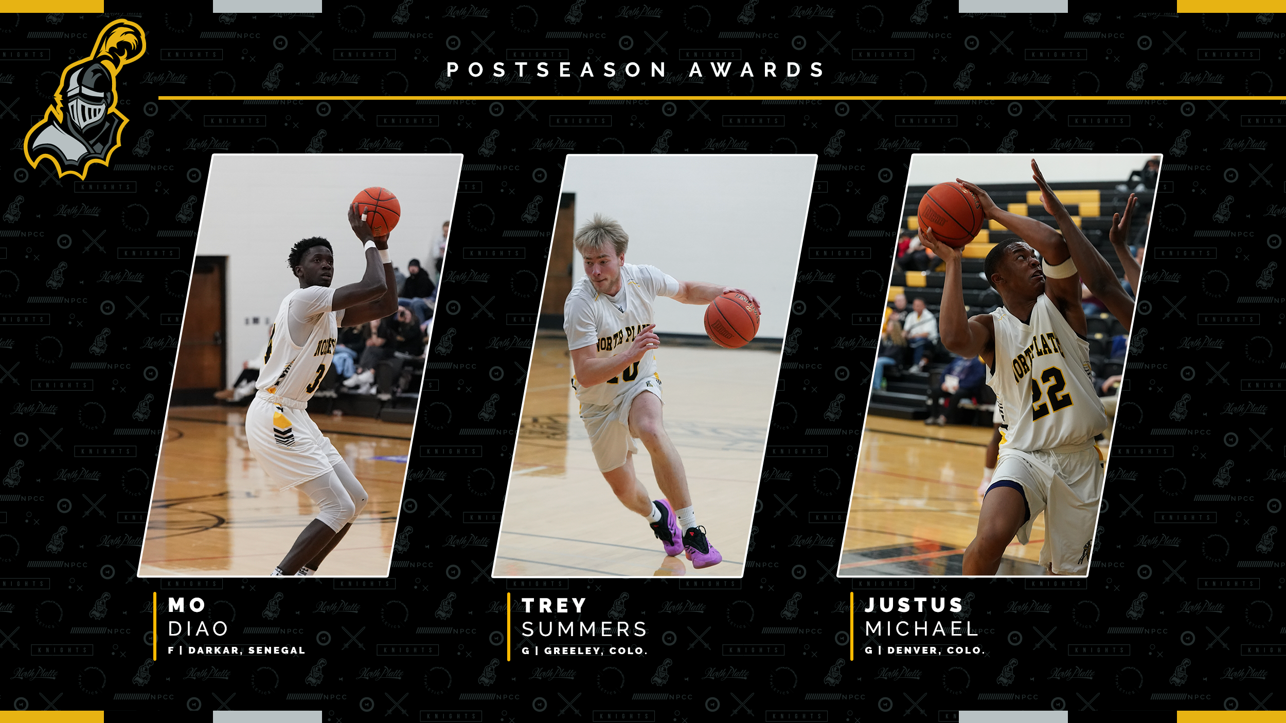 Diao, Summers, and Michael receive postseason awards
