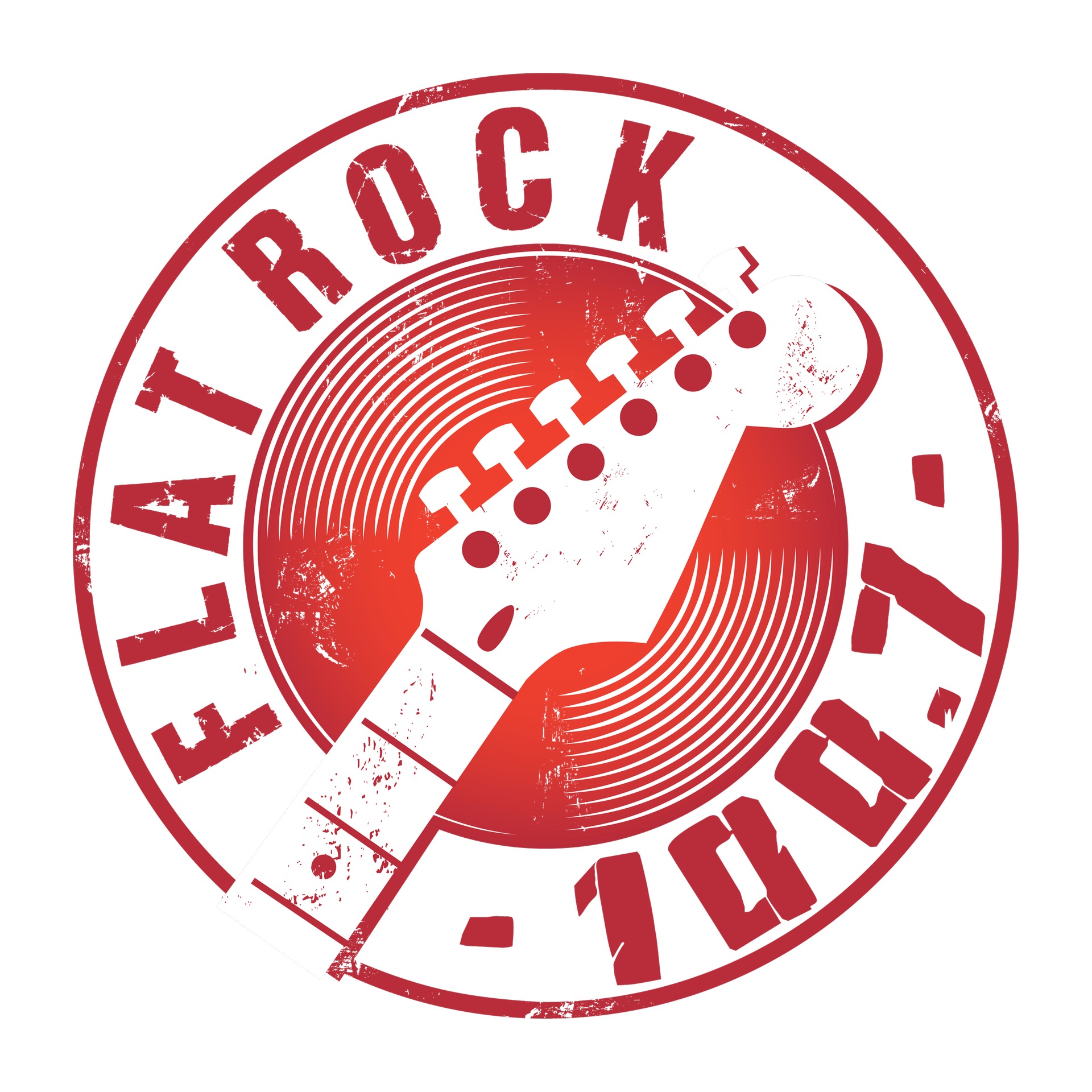 100.1 Flat Rock logo