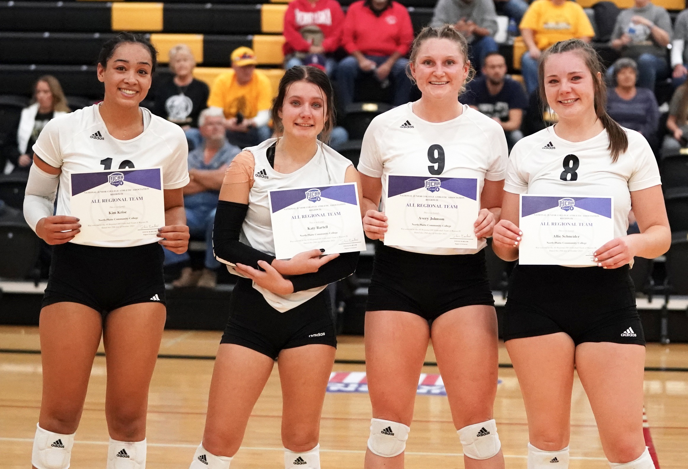 Four NPCC volleyball players named to All-Region Team
