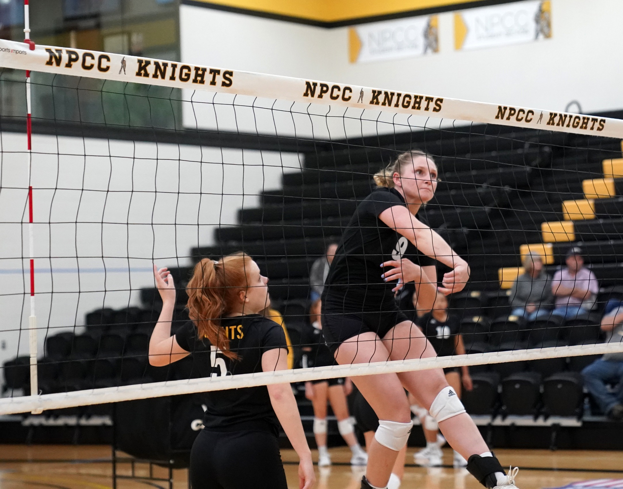 Knights round out season play with sweep of Northeast