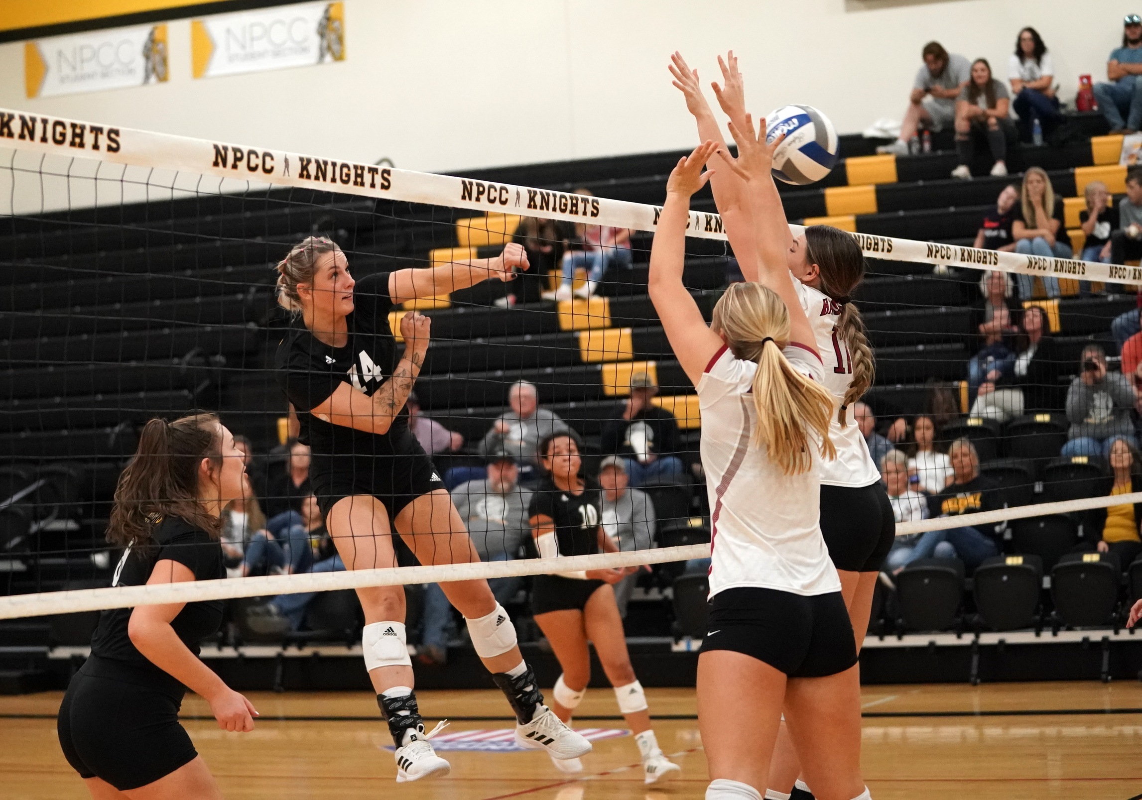 Knights Volleyball sweeps Hastings JV